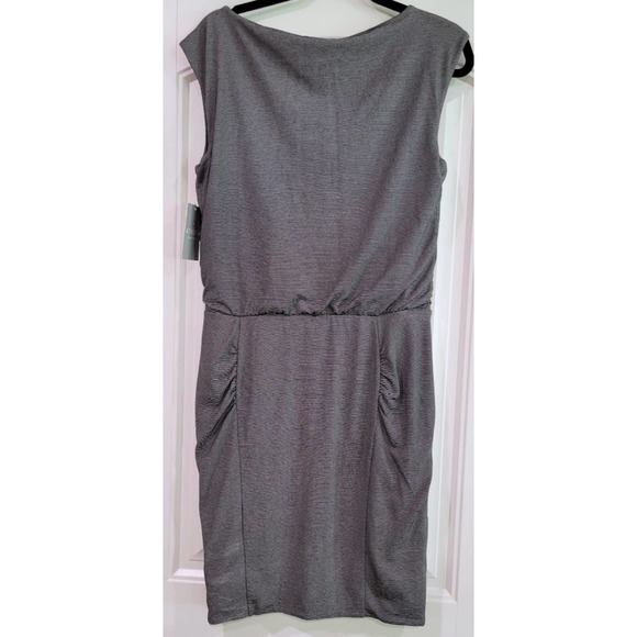 Athleta Westwood micro stripped runched dress NWT size small - Picture 3 of 6